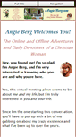 Mobile Screenshot of angieberg.com
