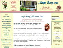 Tablet Screenshot of angieberg.com
